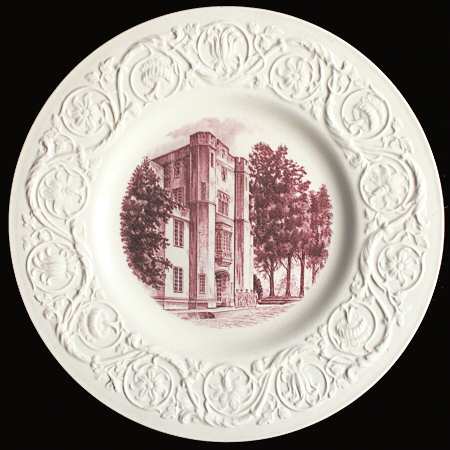 Virginia Military Institute Mulberry Dinner Plate