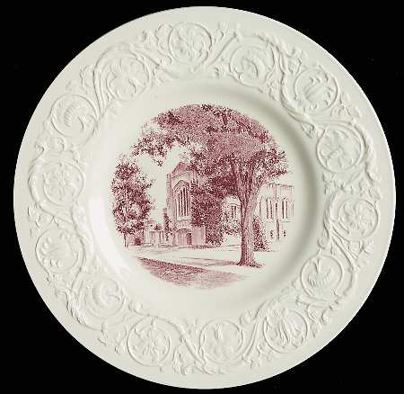 Virginia Military Institute Mulberry Dinner Plate