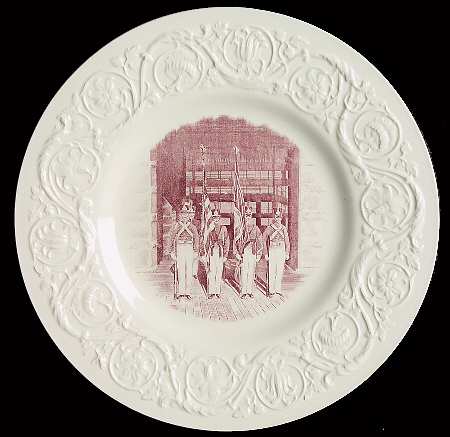 Virginia Military Institute Mulberry Dinner Plate