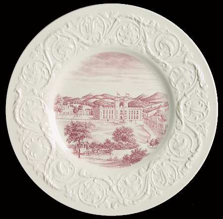 Virginia Military Institute Mulberry Luncheon Plate
