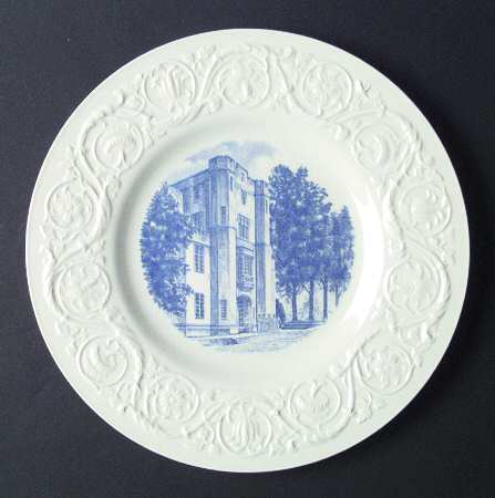 Virginia Military Institute Blue Dinner Plate