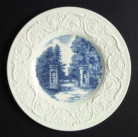 Virginia Military Institute Blue Dinner Plate