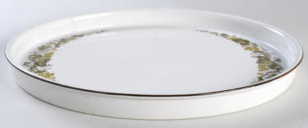Vine (Croft) 13" Oval Serving Platter