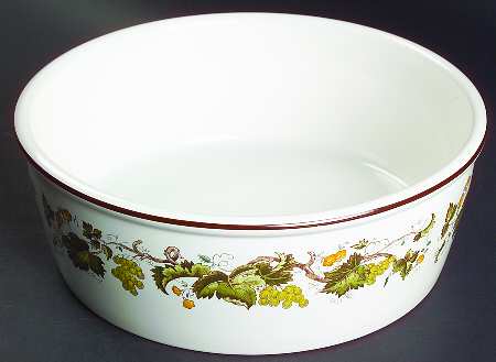 Vine (Croft) 8" Round Vegetable Bowl