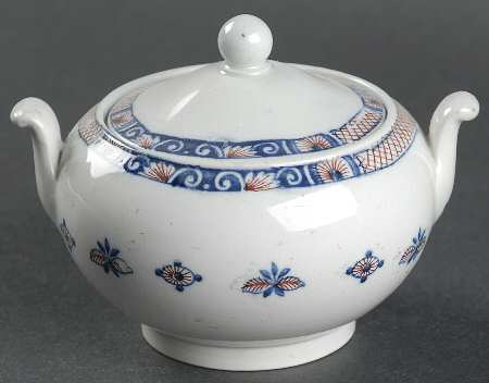 Vieux Rouen Mini Sugar Bowl & Lid