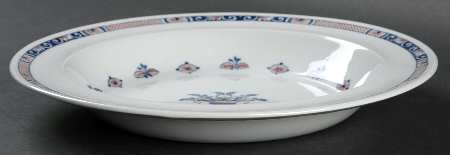 Vieux Rouen Large Rim Soup Bowl