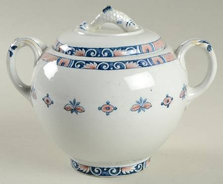 Vieux Rouen Sugar Bowl & Lid