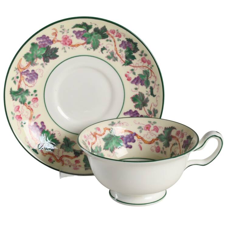W2901 Footed Cup & Saucer Set