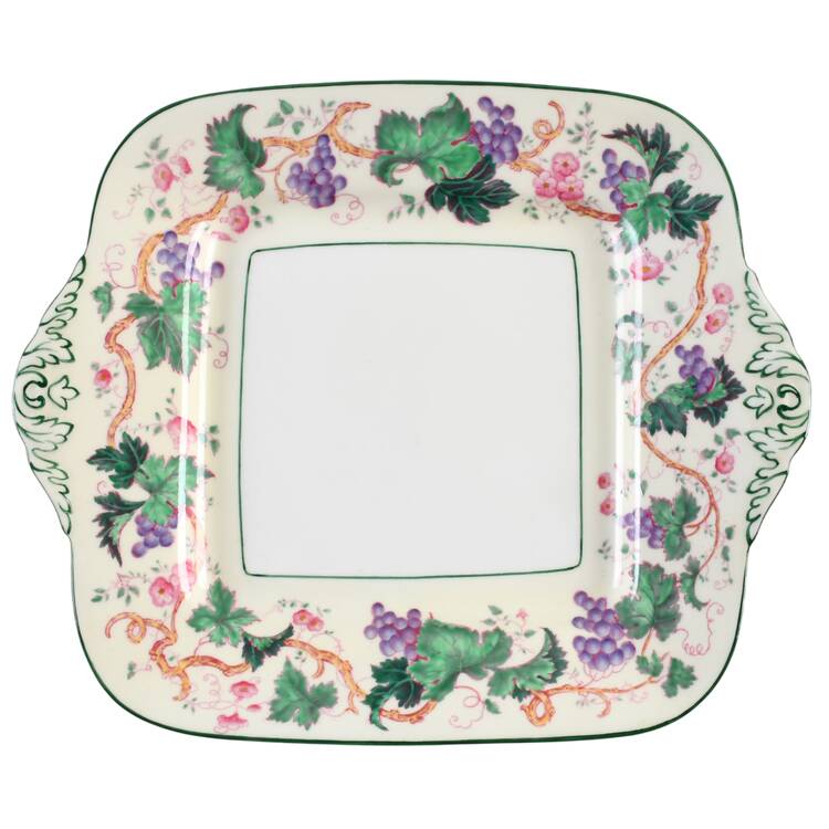 W2901 Square Handled Cake Plate