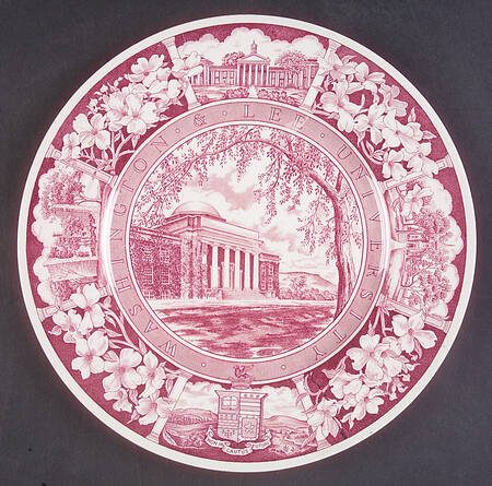 Washington & Lee University Mulberry Dinner Plate by Wedgwood