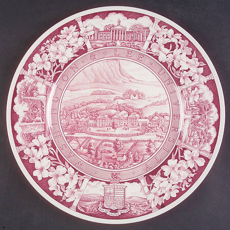 Washington & Lee University Mulberry Dinner Plate