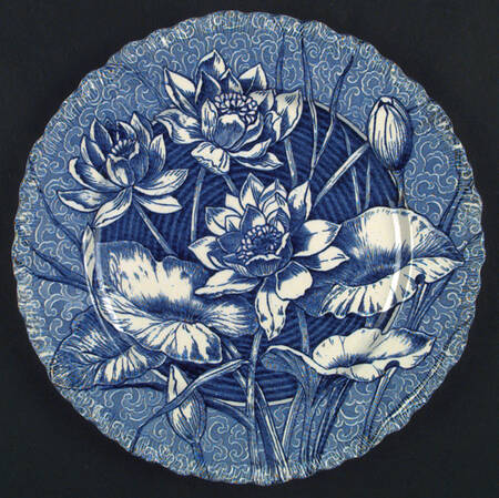 Water Lily Blue by Wedgwood