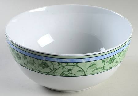 Watercolour 9" Salad Serving Bowl