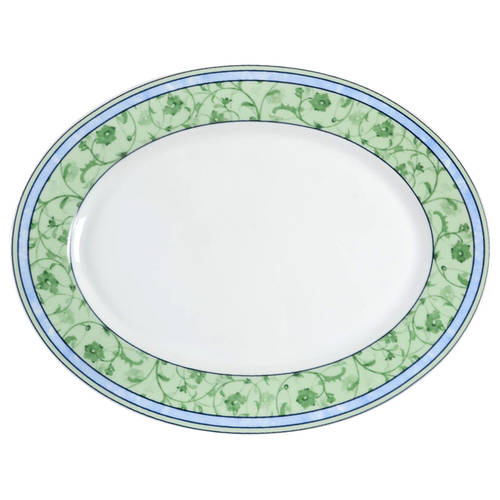Watercolour 14" Oval Serving Platter