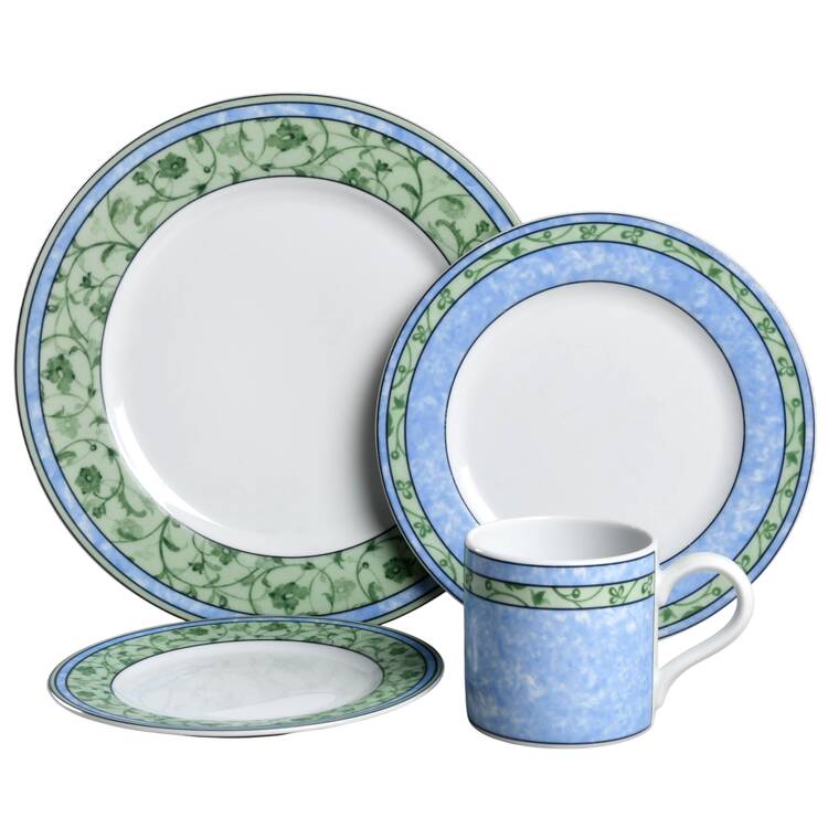 Watercolour 32  Piece Estate Set