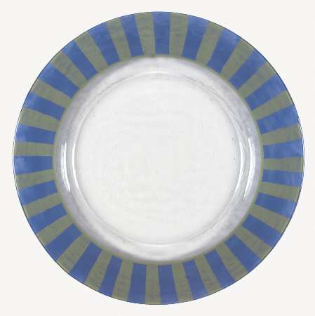 Watercolour Glassware Service Plate (Charger)