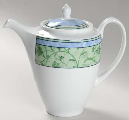 Watercolour Coffee Pot & Lid