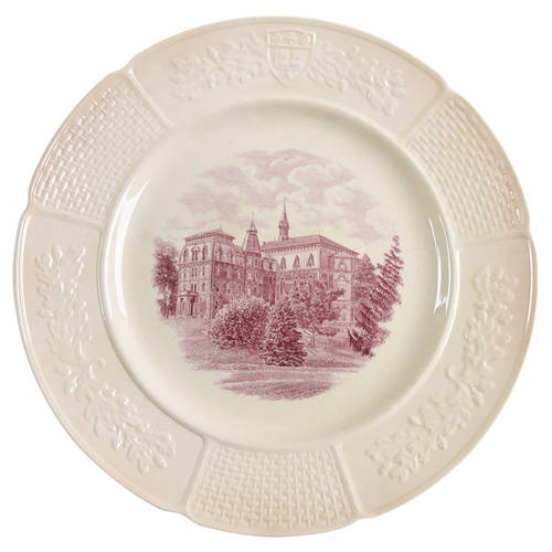 Wellesley College Mulberry Dinner Plate