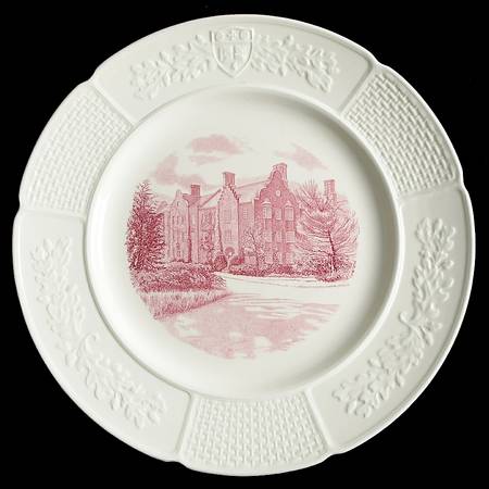 Wellesley College Mulberry Dinner Plate