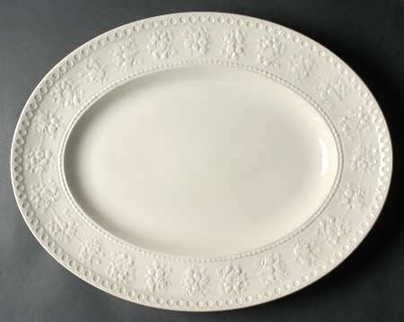 Wellesley 17" Oval Serving Platter