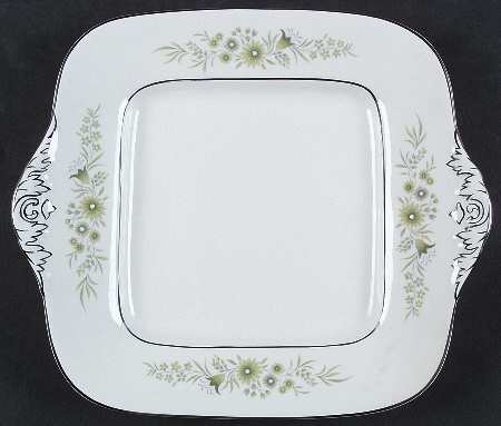 Westbury Square Handled Cake Plate