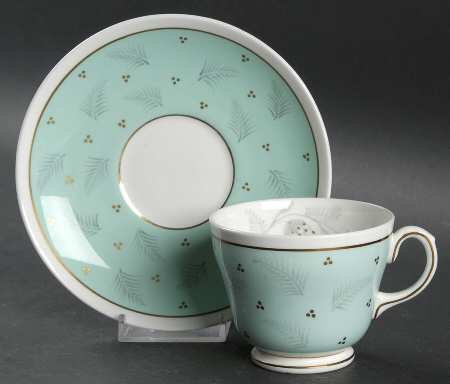 Westover Footed Cup & Saucer Set
