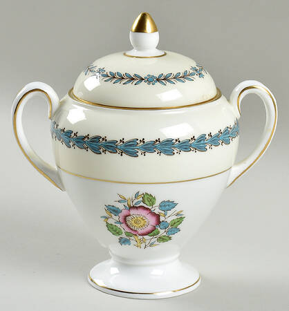Westland Globe Shape Sugar Bowl & Lid