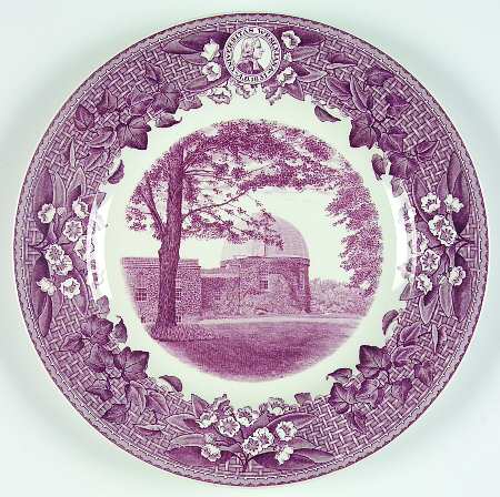 Wesleyan University Mulberry Dinner Plate