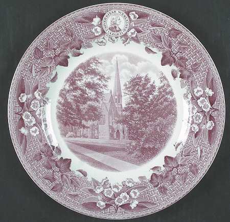 Wesleyan University Mulberry Dinner Plate