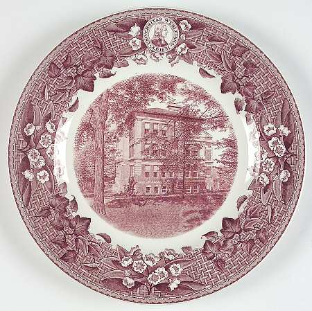 Wesleyan University Mulberry Dinner Plate