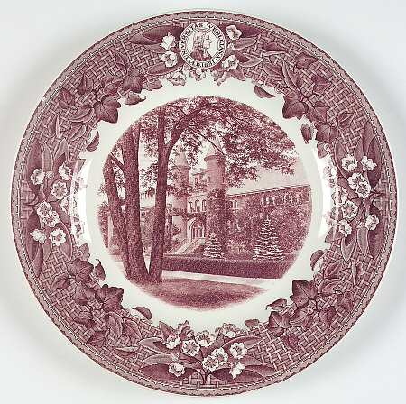 Wesleyan University Mulberry Dinner Plate