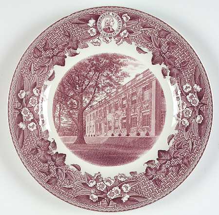 Wesleyan University Mulberry Dinner Plate