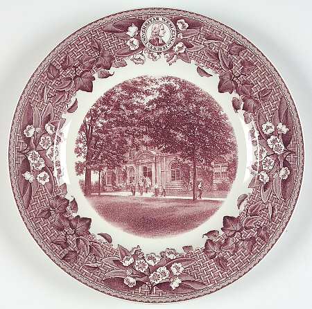 Wesleyan University Mulberry Dinner Plate