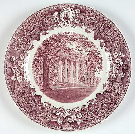 Wesleyan University Mulberry Dinner Plate