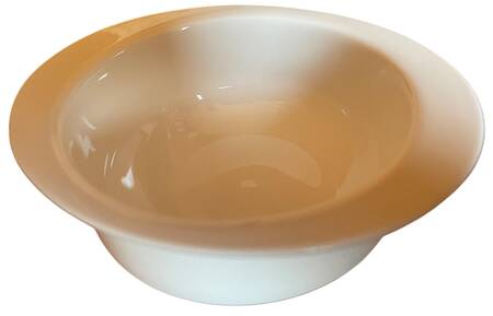 Wedgwood White (Bone) Flat Cream Soup Bowl