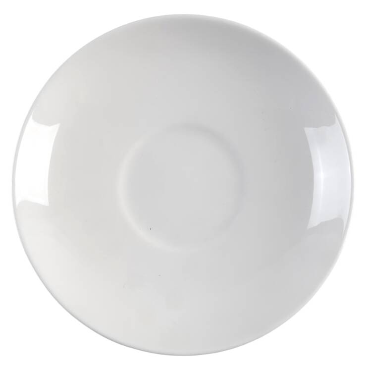 Wedgwood White (Bone) Saucer for Footed Cream Soup Bowl