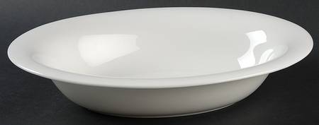 Wedgwood White (Bone) 10" Oval Vegetable Bowl
