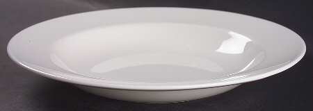 Wedgwood White (Bone) Large Rim Soup Bowl