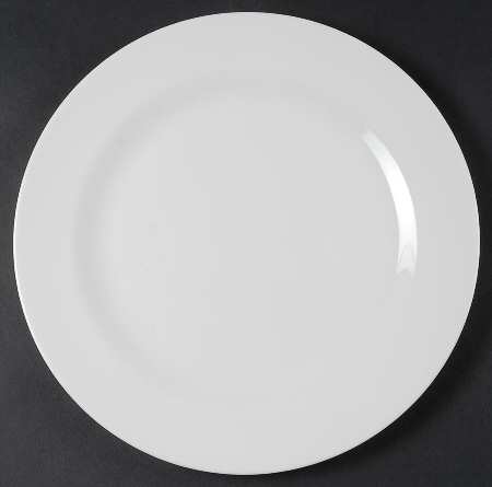 Wedgwood White (Bone) Service Plate (Charger)