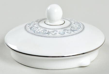 White Dolphins Lid for Teapot