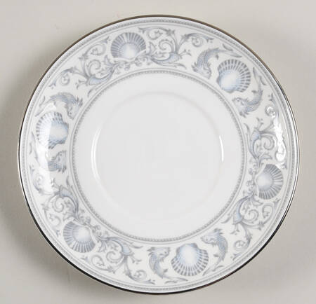 White Dolphins Saucer for Leigh Shape Footed Cup