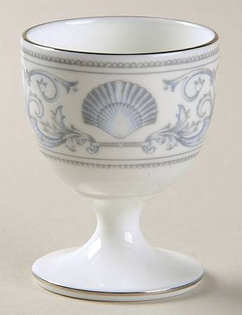 White Dolphins Single Egg Cup