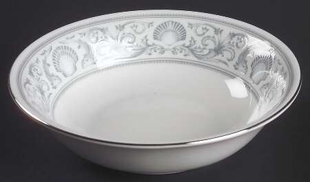 White Dolphins Coupe Cereal Bowl