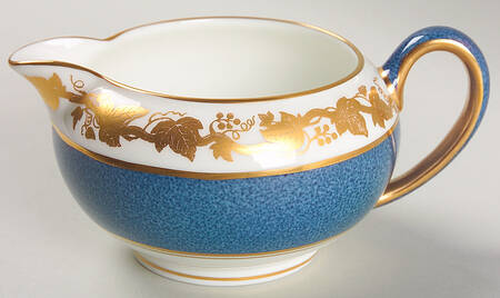 Whitehall (Powder Blue Band) 146 Shape Creamer
