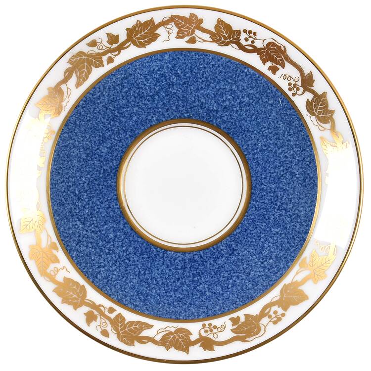 Whitehall (Powder Blue Band) Saucer for Leigh Shape Footed Cup