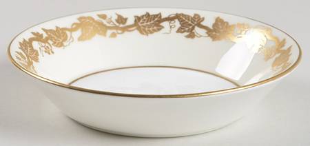 Whitehall (Cream Rim) Fruit/Dessert (Sauce) Bowl