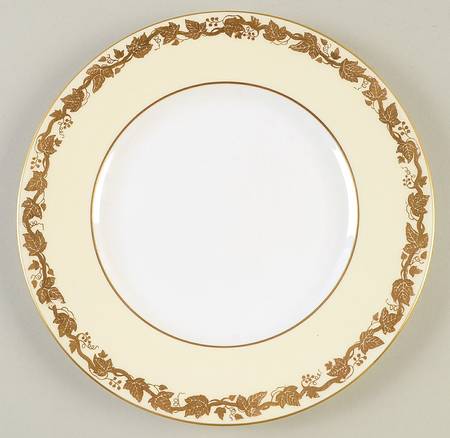Whitehall (Cream Rim) Luncheon Plate