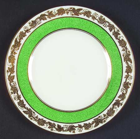 Whitehall (Powder Green Band) Salad Plate by Wedgwood