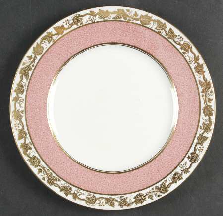 Whitehall (Powder Pink Band) Luncheon Plate
