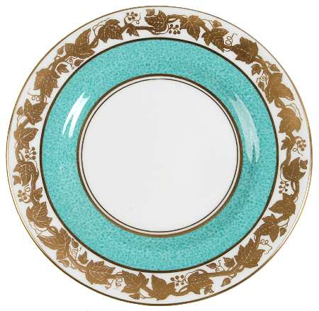 Whitehall (Powder Turquoise Band) Bread & Butter Plate